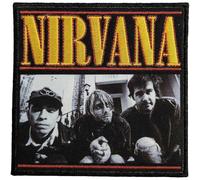Nirvana London Photo Woven Patch Size One Size