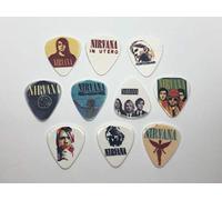 Nirvana Lot de 10 médiators 10 motifs différents