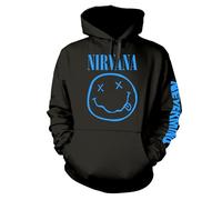 Nirvana 'Nevermind Smile' (Noir) Sweat à Capuche