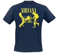 Nirvana - T-Shirt # S Unisex Blue # Stage