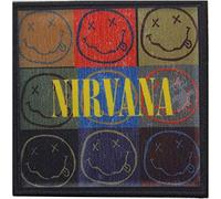 Nirvana - Patch à repasser (Taille unique) (Multicolore)