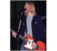 Nirvana Poster Kurt Cobain LIVE New York Coliseum 1993