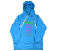 Nirvana Serve The Servants Neon Blue L Hoodie