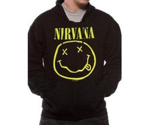 Nirvana Smiley Pull Over Hoodie G