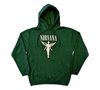 Rock Off officially licensed products Nirvana Sweat-Shirt À Capuche Angelic Mono Band Logo Nouveau Officiel Unisex Size XL