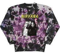 Nirvana - Sweat-shirt "Flipper" pour homme/femme unie RO11166 (S) (Gris/Violet/Noir)