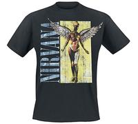 Nirvana T-shirt Logo In Utero Homme Noir Taille M