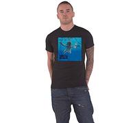 Nirvana T-shirt Nevermind Album Cover Band Logo Nouveau Officiel Homme Noir Taille S