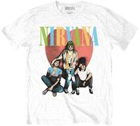 Nirvana T-shirt Trapper Hat Unisex White S