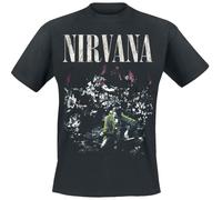 Nirvana Unplugged Homme T-Shirt Manches Courtes Noir XXL 100% Coton Regular/Coupe Standard