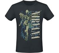 NIRVANA VERTICAL LOGO T-Shirt NEUF