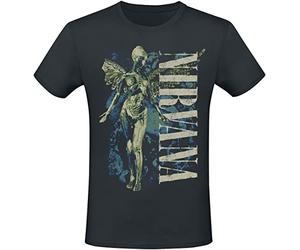 NIRVANA VERTICAL LOGO T-Shirt NEUF