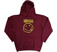 Nirvana Yellow Happy Face Autorisé Vestes à Capuches