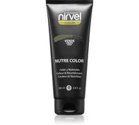 Nirvel Nutre Color masque colorant nourrissant pour cheveux teinte Verde Green Vert 200 ml