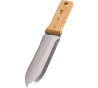 Nisaku Couteau de désherbage japonais original en acier inoxydable, lame de 7,25 pouces, NJP650