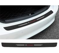 NISANNI Bande Protection Pare Chocs Arrière Voiture pour Citroen C8 2002-2008, Carbone Anti-Rayures Seuil de Charge Coffre de Voiture Protecteur