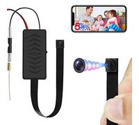 Nisanuki Caméra Espion WiFi 5G, Mini Camera Cachée sans Fil, Micro Camera Espion a Distance Discrete Enregistreur Detecteur Mouvement pour Bureau Domicile Tuya APP