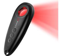 Nisanuki Detecteur de Camera Micro Espion, Bug Détecteur RF sans Fil pour Caméra Dissimulée, Anti-Espion Bugs GPS Tracker Scanner Détecter la Caméra Cachée GSM pour Bureau à Domicile Hôtel.[G158]