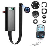 Nisanuki Mini Caméra Espion 1080P HD, Camera Cachee Discrete, Micro Caméra Enregistreur Detecteur Mouvement pour Bureau Domicile Longue Autonomie Batterie