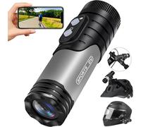 Nisanuki Mini Video Camera Espion, WiFi Caméra Sport 1080P HD, Caméscope Caméra de Casque Grand Angle de 170° pour Motocyclette Vélo.[G443]