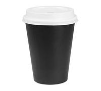 Nisbets Essentials Lot de 300 tasses chaudes et couvercles, 355 ml