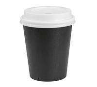 Nisbets Essentials Lot de 350 tasses chaudes et couvercles, 237 ml