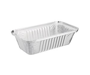 NISBETS Essentials Lot de 50 récipients en aluminium avec couvercle 450 ml