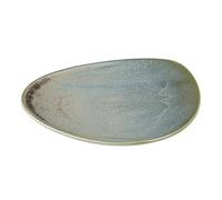 nisbets limited Olympia Lot de 6 assiettes triangulaires Bleu ember 250 x 207 mm