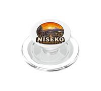 Niseko Hokkaido Japan Mont Fuji Sports d'hiver PopSockets PopGrip pour MagSafe