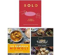 Nisha Katona 3 Books Collection Set (Bold Big Flavour Twists to Classic Dishes, 30 Minute Mowgli & Mowgli Street Food)