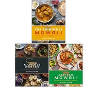 Nisha Katona Collection Coffret de 3 livres (Mowgli 30 minutes, Mowgli Street Food, Mowgli sans viande)