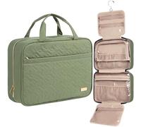 NISHEL Trousse de Toilette de Voyage pour Femme, Bronze Vert