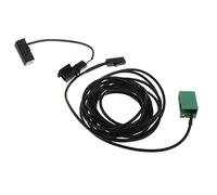Nishiyuenyi 2 Pièces Bluetooth Voiture Câble Harnais Bluetooth PVC Installation Plug and Play Adapté RCD510 RNS315 Usage Conducteur