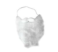 Nishiyuenyi Accessoire de Costume de Père Noël Barbe Blanche pour Les Spectacles de Noël