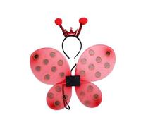 Nishiyuenyi Accessoires Photo Légers en Forme d'ailes de Coccinelle pour Halloween Ou Anniversaire