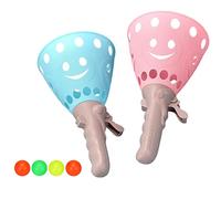 Nishiyuenyi Activités, Jeux de Pelouse pour Enfants, Cadeaux de Fête, Jeu de Balle, Jeu pour Adultes Garçons et Filles, bleu et rose