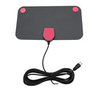 Nishiyuenyi Antenne TV Antenne Intérieure Numérique Antenne HDTV Antenne Télévision Câble Coaxial Trois Mètres Matériau EVA Convient pour Chaînes Numériques