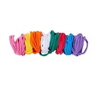 Nishiyuenyi Boucles de Métier à Tisser, Boucles de Maniques, Jouets pour Bricolage, Fournitures Artisanales, 8 couleurs 96PCS