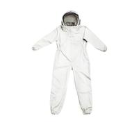 Nishiyuenyi Combinaison Apiculteur Adulte Costume de Protection à Capuche Zippée et Élastique Pratique avec Poches Multiples Adaptée pour Apiculture Travaux de Fe, pour 185cm à 195cm