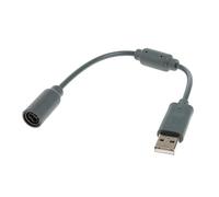 Nishiyuenyi Convertisseur USB Câble de Raccordement Adaptateur pour Manette 360 Câble de Conversion PVC Métal Utilisé Connexion Rapide Adapté aux Joueurs