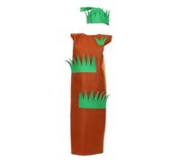 Nishiyuenyi Costume de Cosplay Arbre et Herbe, Coiffe et Robe pour Défilé de Mode, Idéal pour Une Soirée à Thème, Un Carnaval Ou Une Représentatio, Longueur124cm pourAdulte