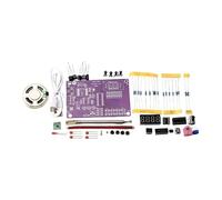 Nishiyuenyi DIY Projet Soudure Électronique Kit Radio Assemblage Manuel Module PC Écran Numérique Prise Casque Adapté Initiation Électronique Loisir ADU, sans Coquille