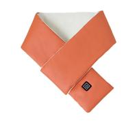 Nishiyuenyi Écharpe Chauffante Électrique pour Une Foulard Chauffant Écharpe Hiver Réglable Chauffe-Cou avec Chauffage Rapide Convient pour l'Ordinateur Le, Orange