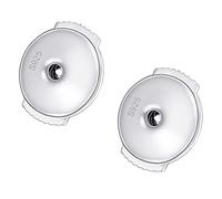 Nishiyuenyi Fermoirs de Boucles d'oreilles Verrouillables, Accessoires de Bijoux, Oreilles pour Poteaux de Boucles d'oreilles, 6mm Argent