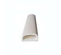 Nishiyuenyi High Températures Bande d'Étanchéité Silicone Joint Mousse Profil d'Isolation Demi-rond Absorption Choc Support Adaptée, Demi-rond KX-05 13 7mm