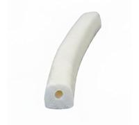 Nishiyuenyi High Températures Bande d'Étanchéité Silicone Joint Mousse Profil d'Isolation Demi-rond Absorption Choc Support Adaptée, Demi-rond KX-102 5 5mm
