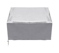 Nishiyuenyi Imprimante Protège-Housse Imperméable avec Conception Pliable et Matériaux Robustes pour Protéger des Éclaboussures et Économiser l'espace Adaptée Pou, Argenté 43x43x32cm