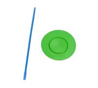 Nishiyuenyi Jeu de Jonglerie pour Développer Les Compétences avec des Assiettes et des Accessoires de Performance, Vert