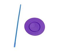 Nishiyuenyi Jeu de Jonglerie pour Développer Les Compétences avec des Assiettes et des Accessoires de Performance, Violet