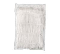 Nishiyuenyi Lot de 100 Bandeaux élastiques pour Le Visage, Parfaits pour Confortables et Extensibles, Ils Sont En Polaire Douce et Extensible. Ces Bandeau, Blanc